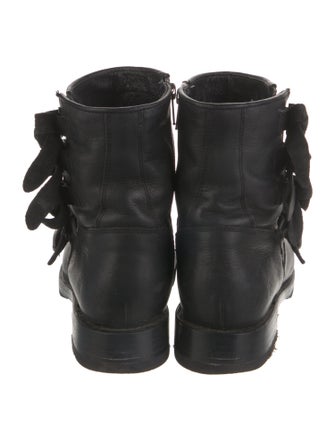 Frye Leather Moto Boots