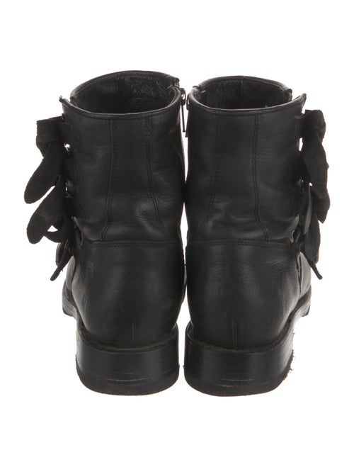 Frye Leather Moto Boots