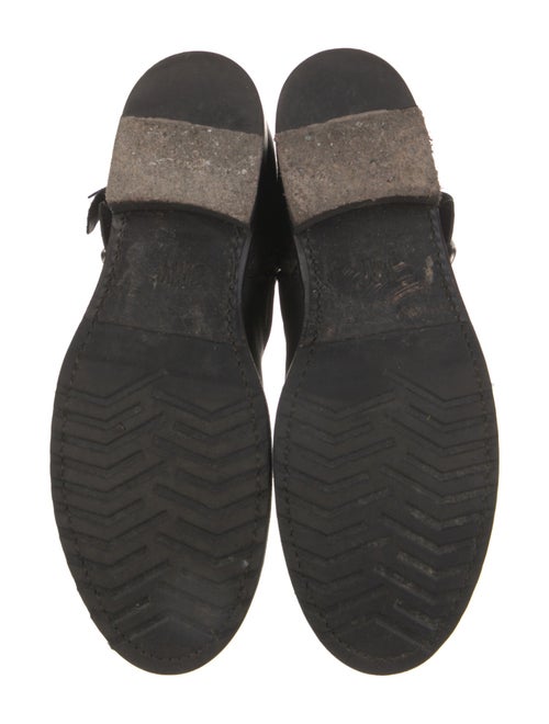 Frye Leather Moto Boots