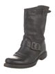 Frye Leather Moto Boots