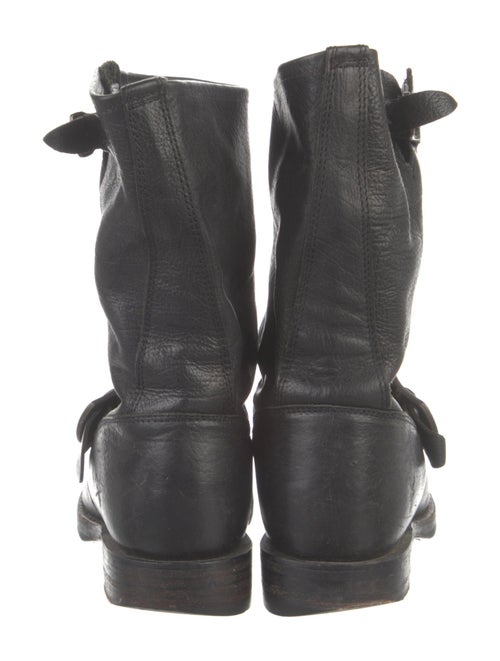 Frye Leather Moto Boots