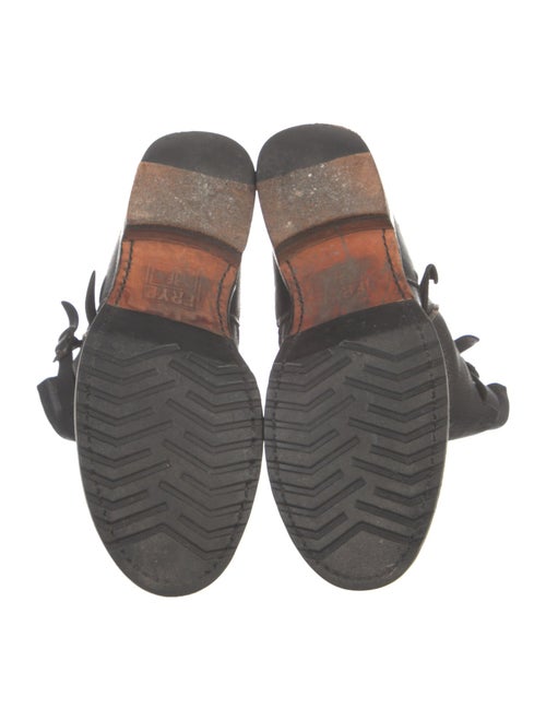 Frye Leather Moto Boots