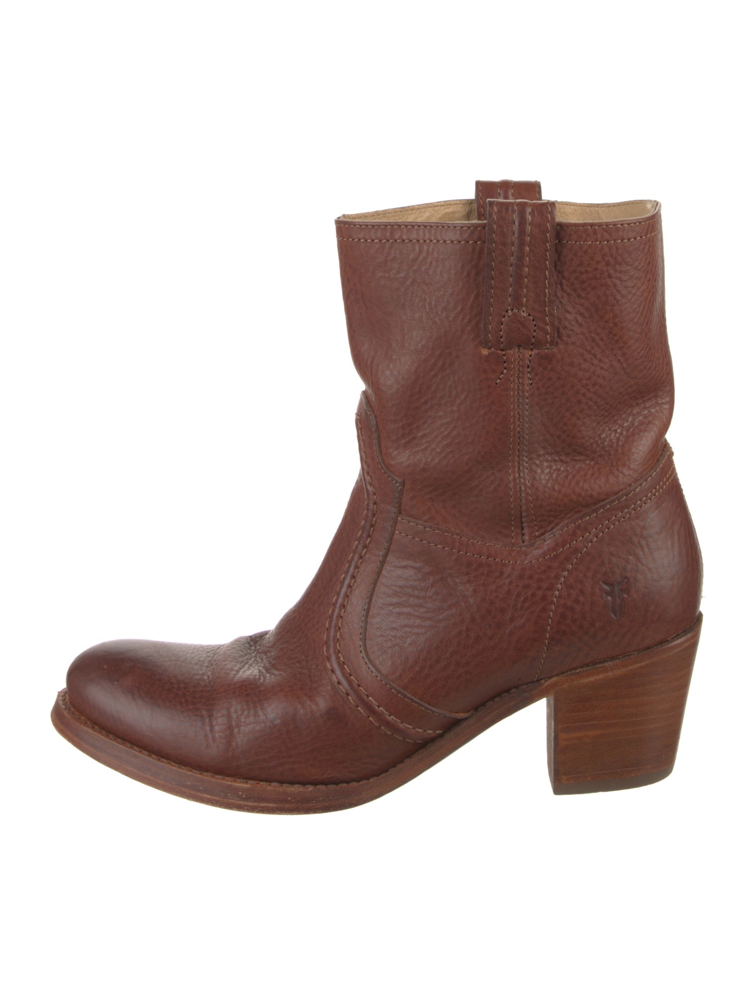 Frye Leather Moto Boots