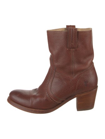 Frye Leather Moto Boots