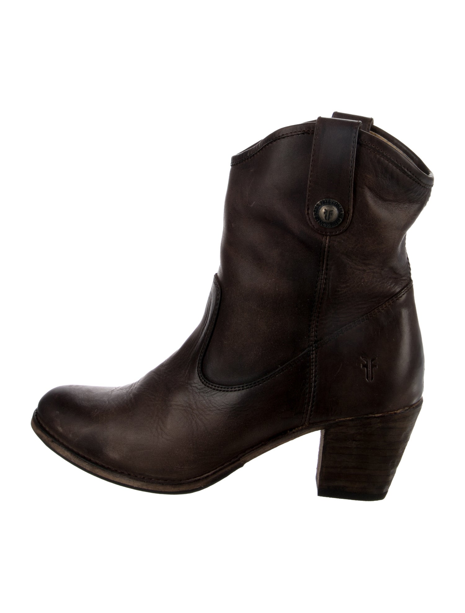 Frye Leather Western Boots