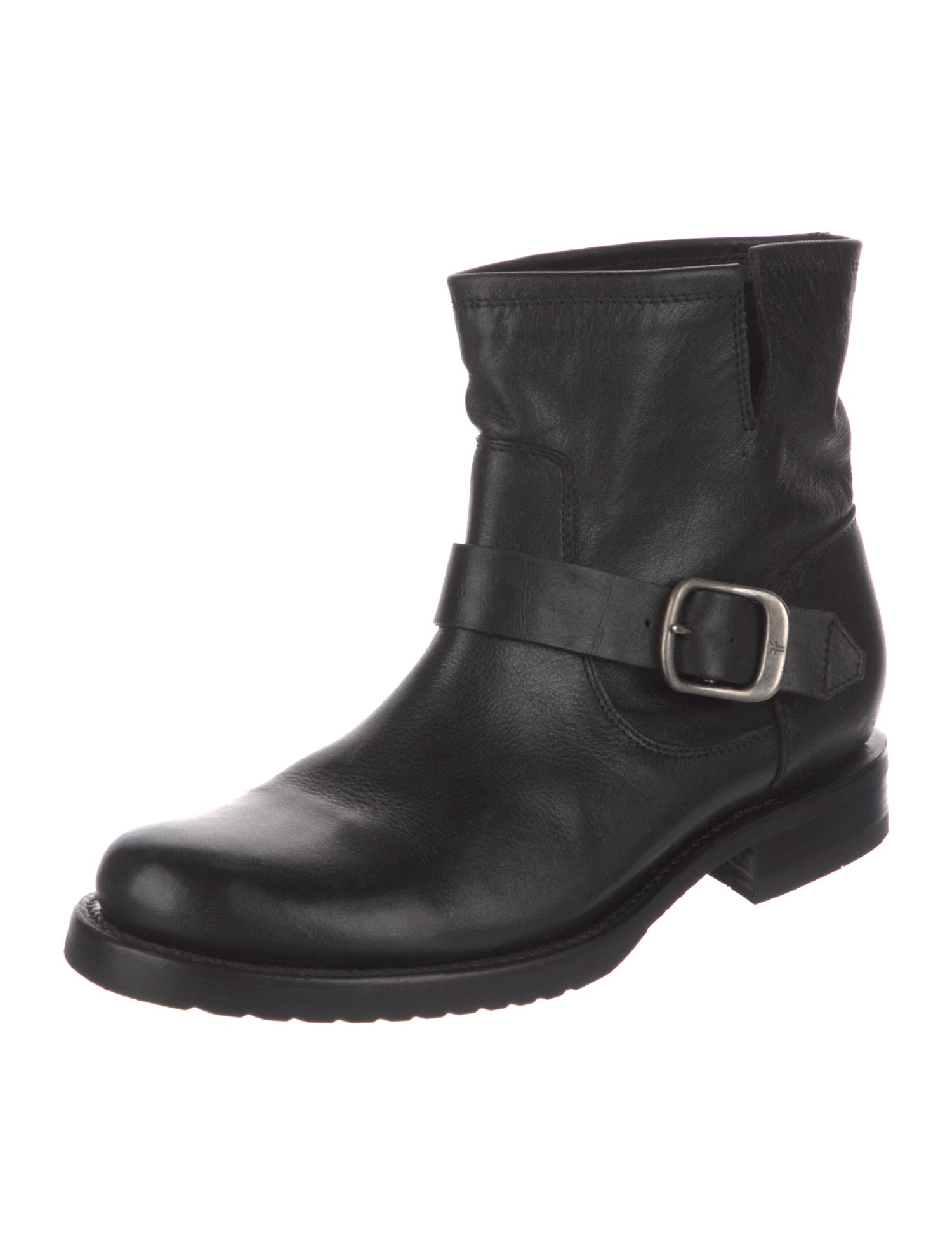 Frye Leather Moto Boots