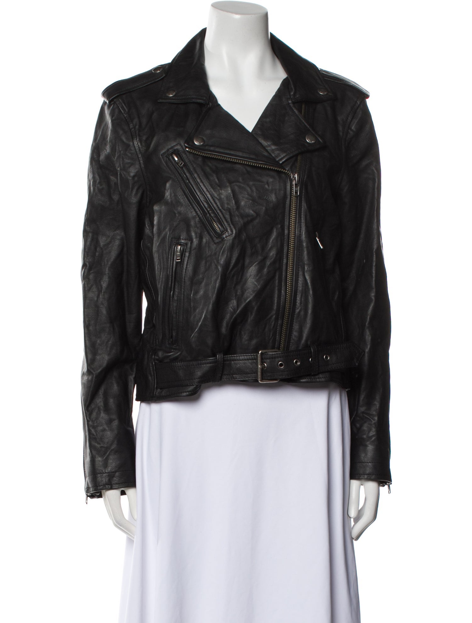 Frye Leather Biker Jacket