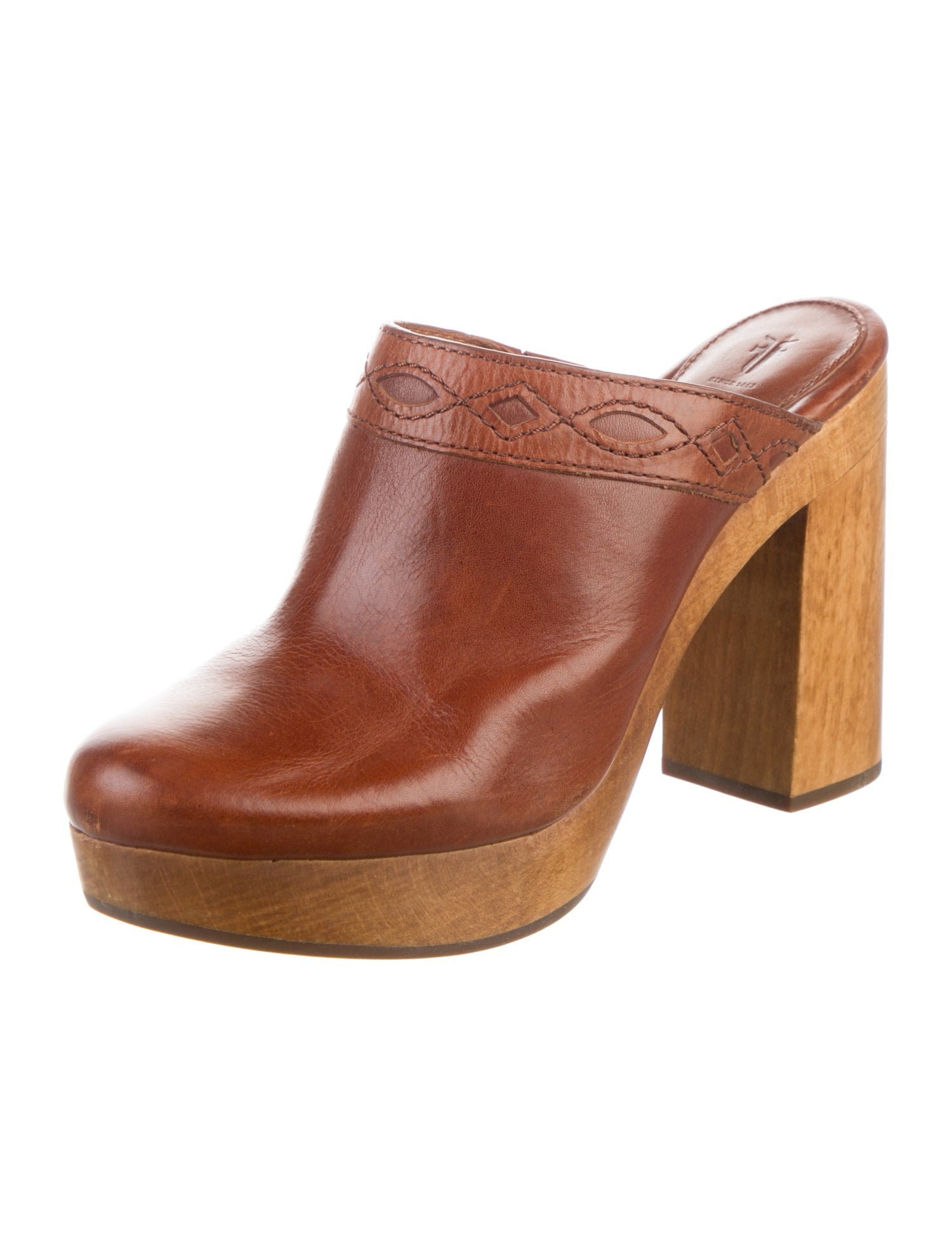 Frye Leather Mules