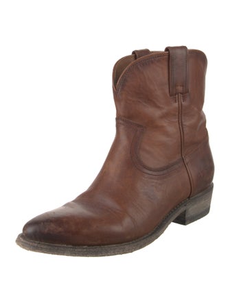 Frye Leather Western Boots