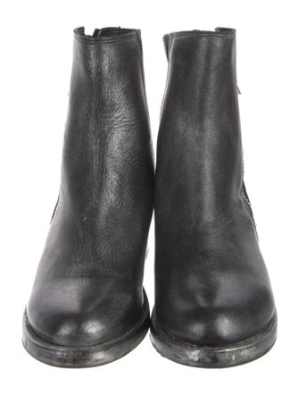Frye Leather Moto Boots