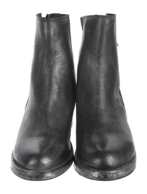 Frye Leather Moto Boots