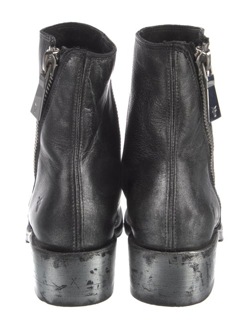 Frye Leather Moto Boots