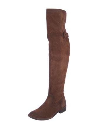 Frye Suede Riding Boots