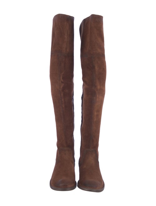 Frye Suede Riding Boots
