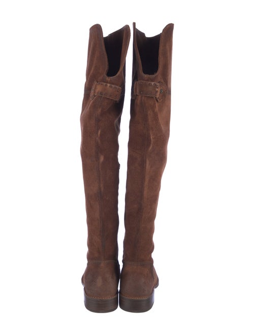 Frye Suede Riding Boots