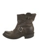 Frye Leather Moto Boots