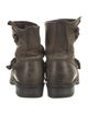Frye Leather Moto Boots
