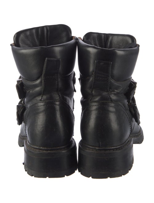 Frye Leather Combat Boots