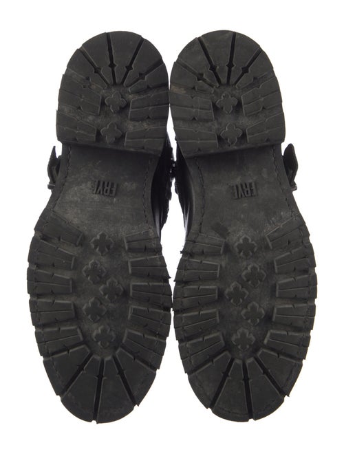 Frye Leather Combat Boots