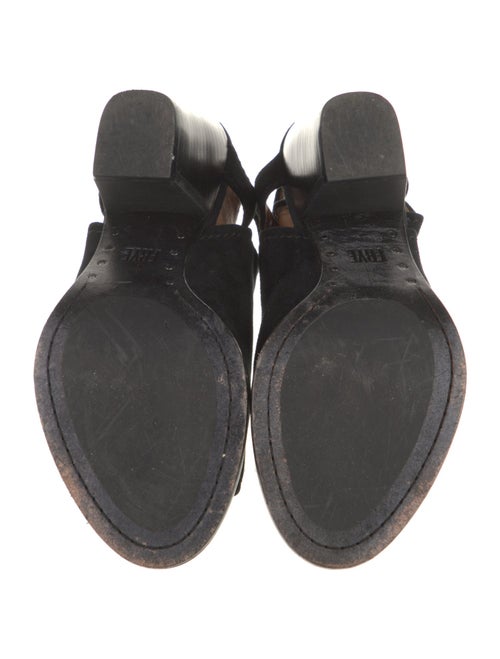 Frye Suede Slingback Sandals