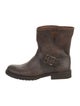 Frye Leather Moto Boots