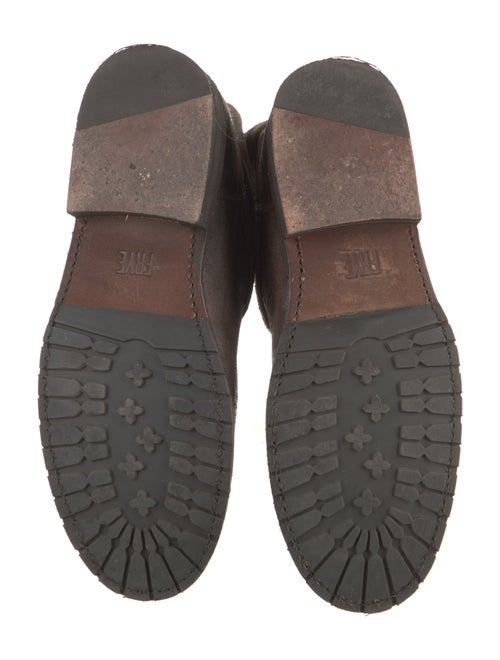 Frye Leather Moto Boots