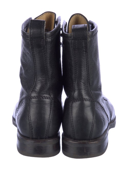 Frye Leather Combat Boots