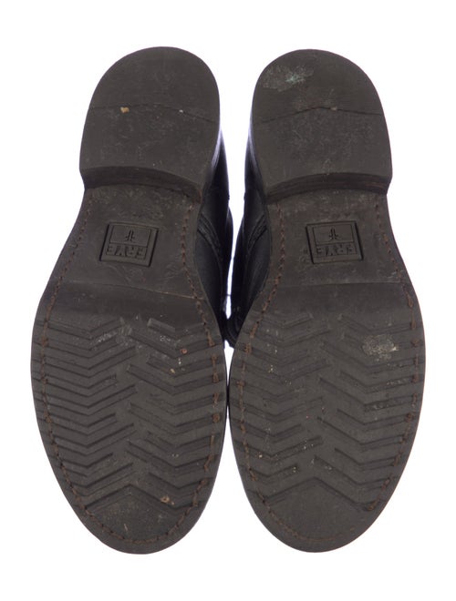 Frye Leather Combat Boots