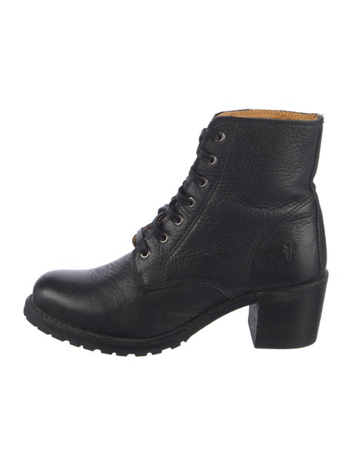 Frye Leather Combat Boots