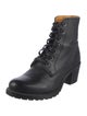 Frye Leather Combat Boots