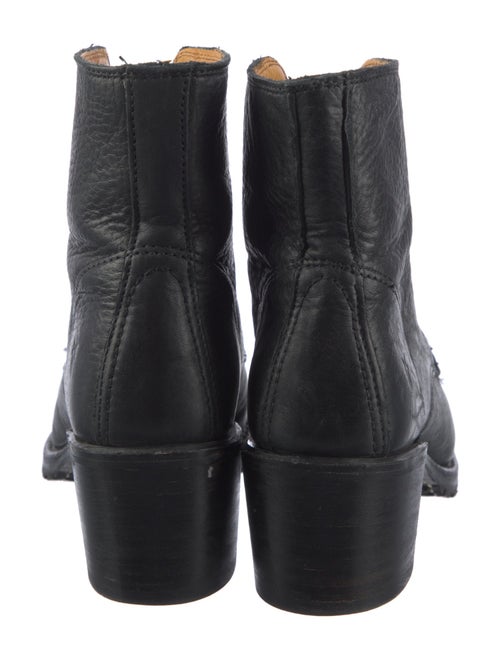 Frye Leather Combat Boots