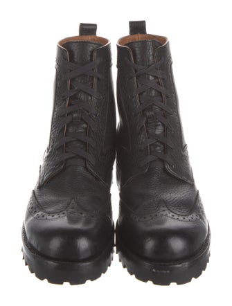 Frye Leather Lace-Up Boots