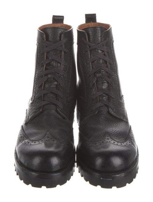 Frye Leather Lace-Up Boots
