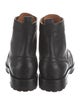 Frye Leather Lace-Up Boots