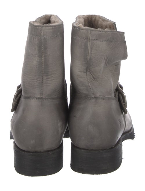 Frye Leather Moto Boots