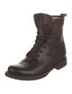 Frye Leather Combat Boots