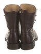Frye Leather Combat Boots