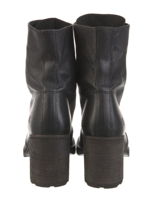 Frye Leather Combat Boots