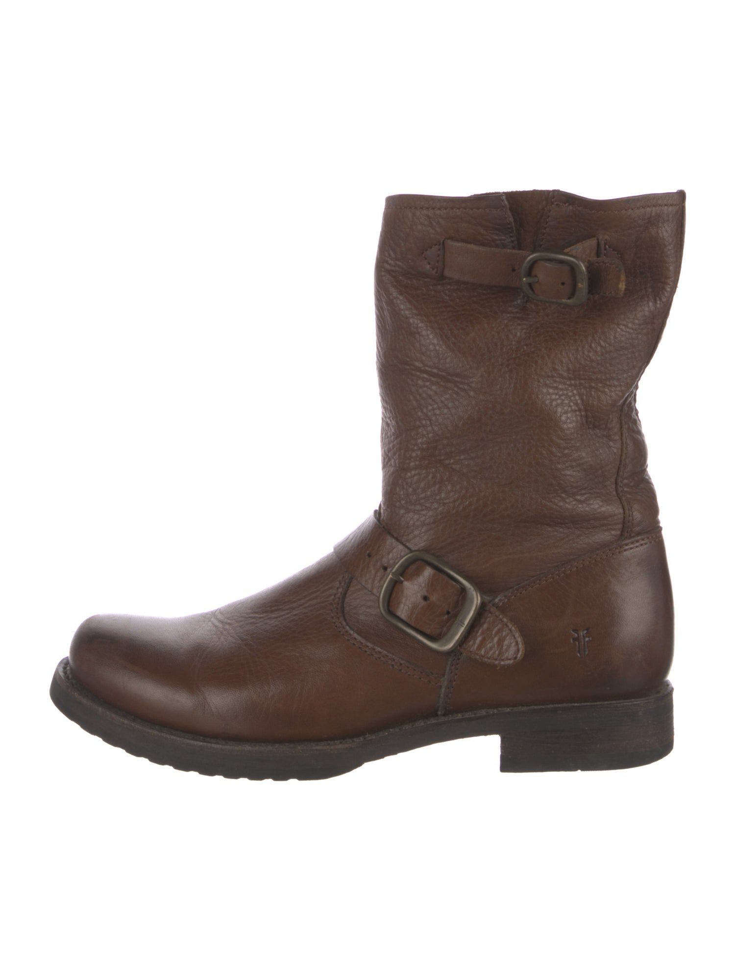 Frye Leather Moto Boots