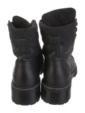 Frye Leather Combat Boots