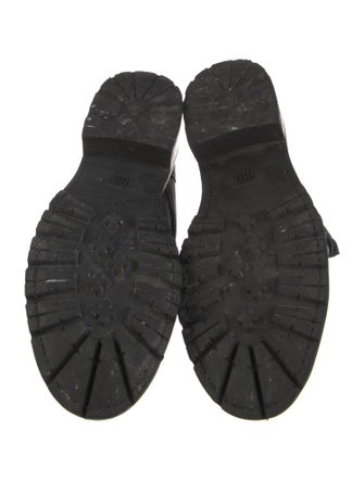 Frye Leather Combat Boots