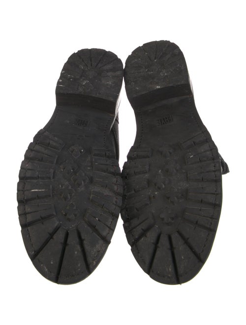 Frye Leather Combat Boots