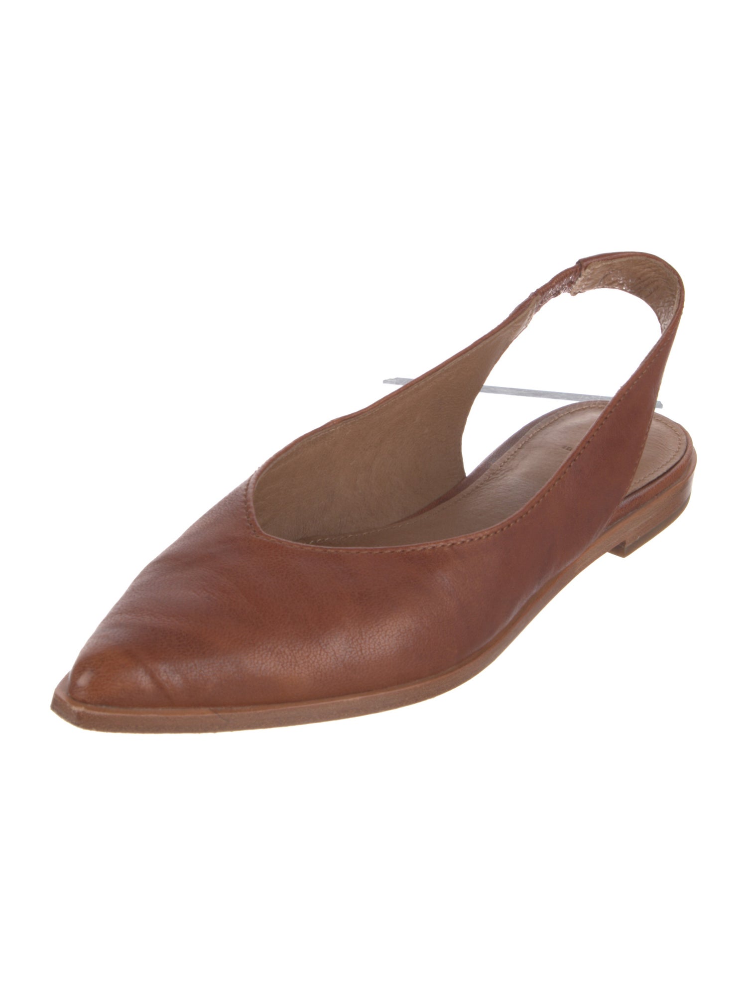 Frye Leather Slingback Flats