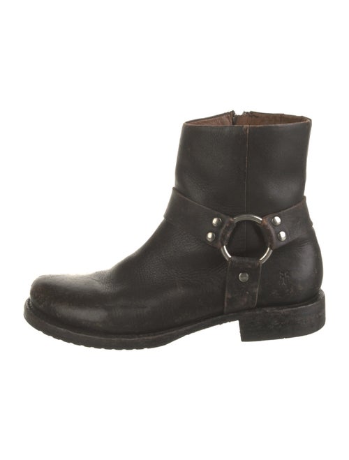 Frye Leather Moto Boots