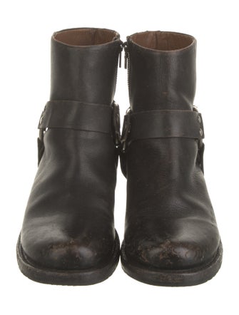Frye Leather Moto Boots