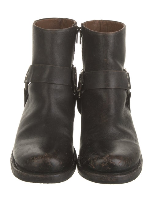 Frye Leather Moto Boots