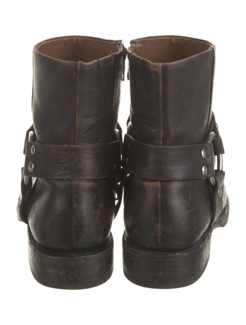 Frye Leather Moto Boots