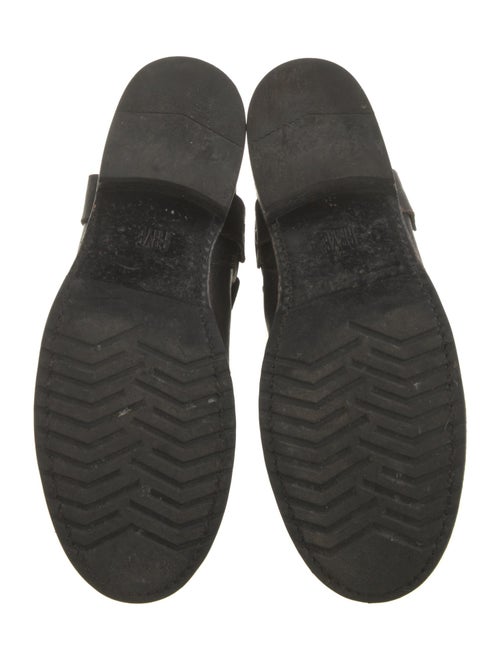 Frye Leather Moto Boots