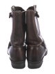 Frye Leather Moto Boots