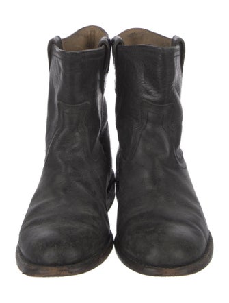 Frye Leather Moto Boots